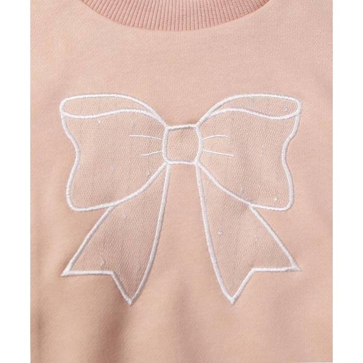 ●50％OFFセール●エマーブル AIMABLE リボンシフォンチュニック( 110・120・130・140 ) アウトレット セール | DILASH | 08