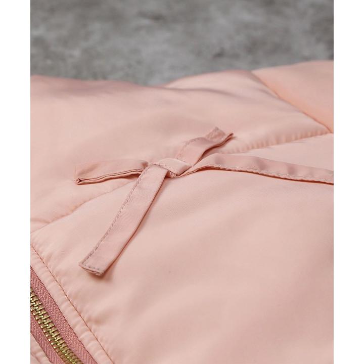 ●50％OFFセール●エマーブル AIMABLE リボン付き中綿ジャケット アウター（ 110・120・130・140 ）アウトレット セール | DILASH | 06