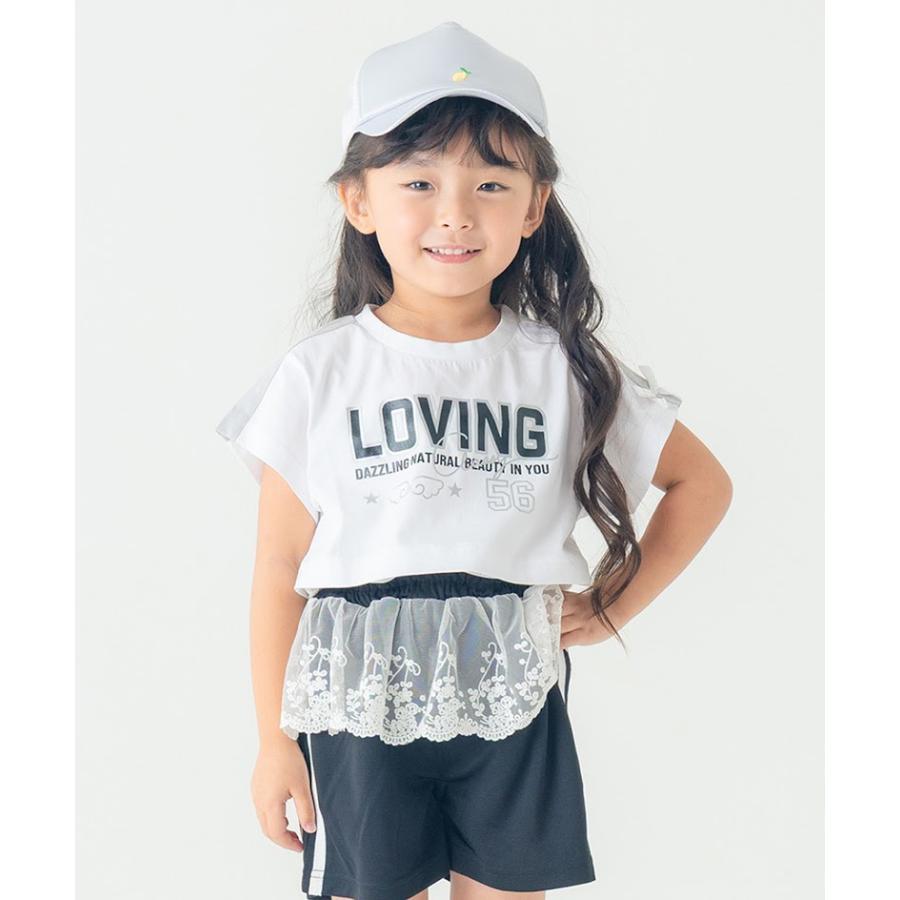 エマーブル AIMABLE LOVING 半袖 Tシャツ ( 100 110 120 130 140 ) 子ども服 女の子 キッズ | AIMABLE | 01