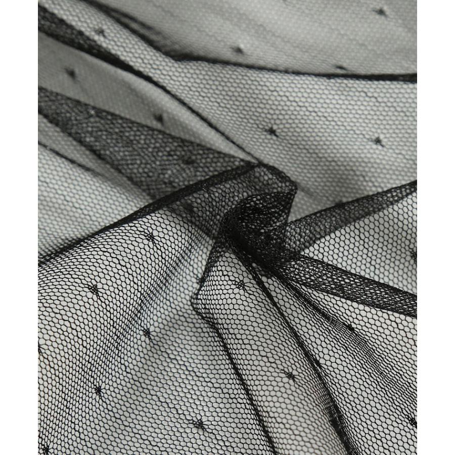 エマーブル AIMABLE 【レイヤード風】ドットチュールキャミドッキングチュニック ( 110 120 130 140 ) 子ども服 女の子 | DILASH | 13