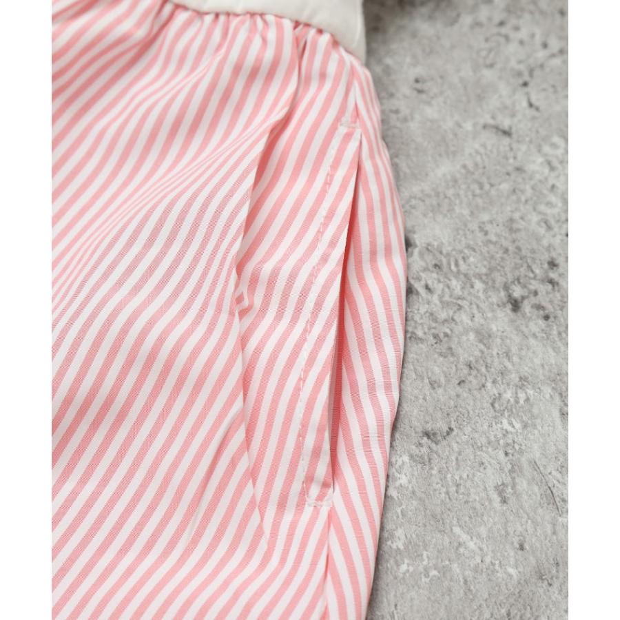 エマーブル AIMABLE 【さくらんぼ／ドッキング】ストライプチュールワンピース ( 100 110 120 130 140 ) 子ども服 女の子 | AIMABLE | 09