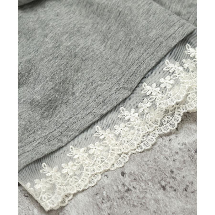 エマーブル AIMABLE 【安心のインパン付き】裾レースプリーツキュロットスカート ( 100 110 120 130 140 ) 子ども服 女の子 | AIMABLE | 10