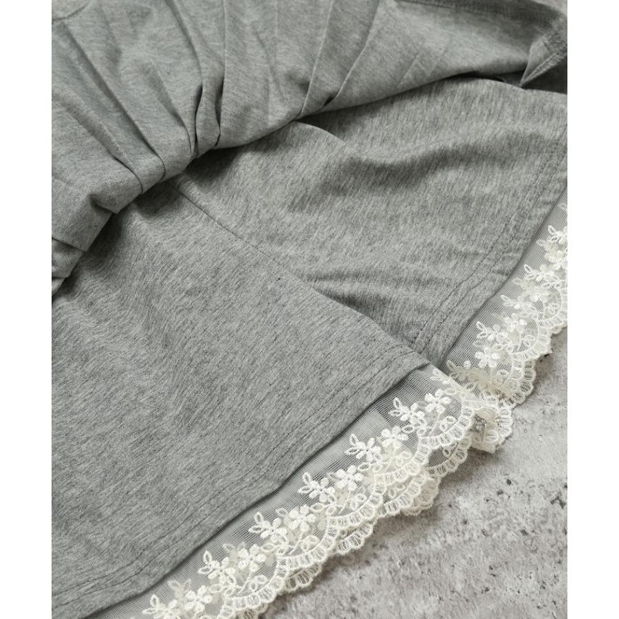 エマーブル AIMABLE 【安心のインパン付き】裾レースプリーツキュロットスカート ( 100 110 120 130 140 ) 子ども服 女の子 | AIMABLE | 09