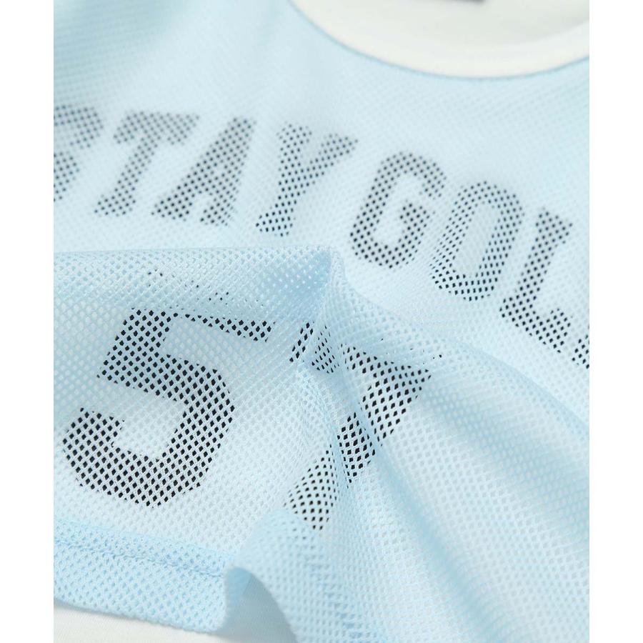 エマーブル AIMABLE 【メッシュ×レイヤード】 ナンバリングTシャツ ( 110 120 130 140 )　子ども服 キッズ ジュニア 女の子 | AIMABLE | 07
