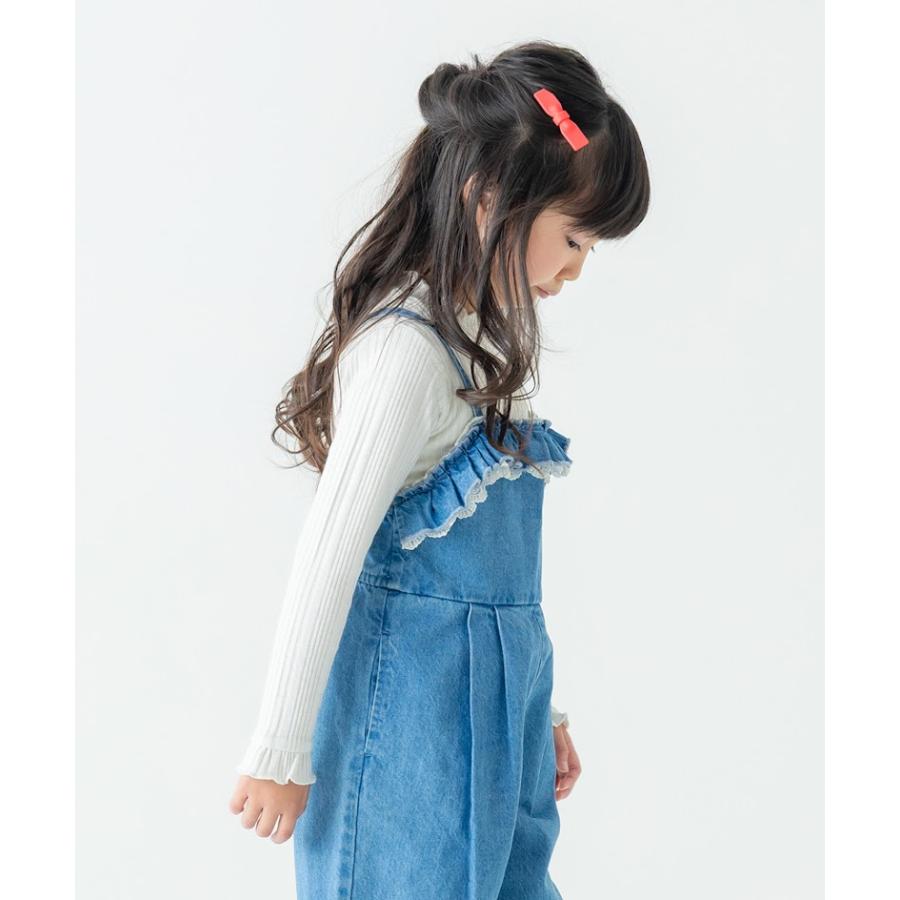 ●50％OFFセール●エマーブル AIMABLE ビジューネックレス ハイネックカットソー ( 100 110 120 130 140 ) 子ども服 キッズ 小学生　アウトレット　セール | DILASH | 09
