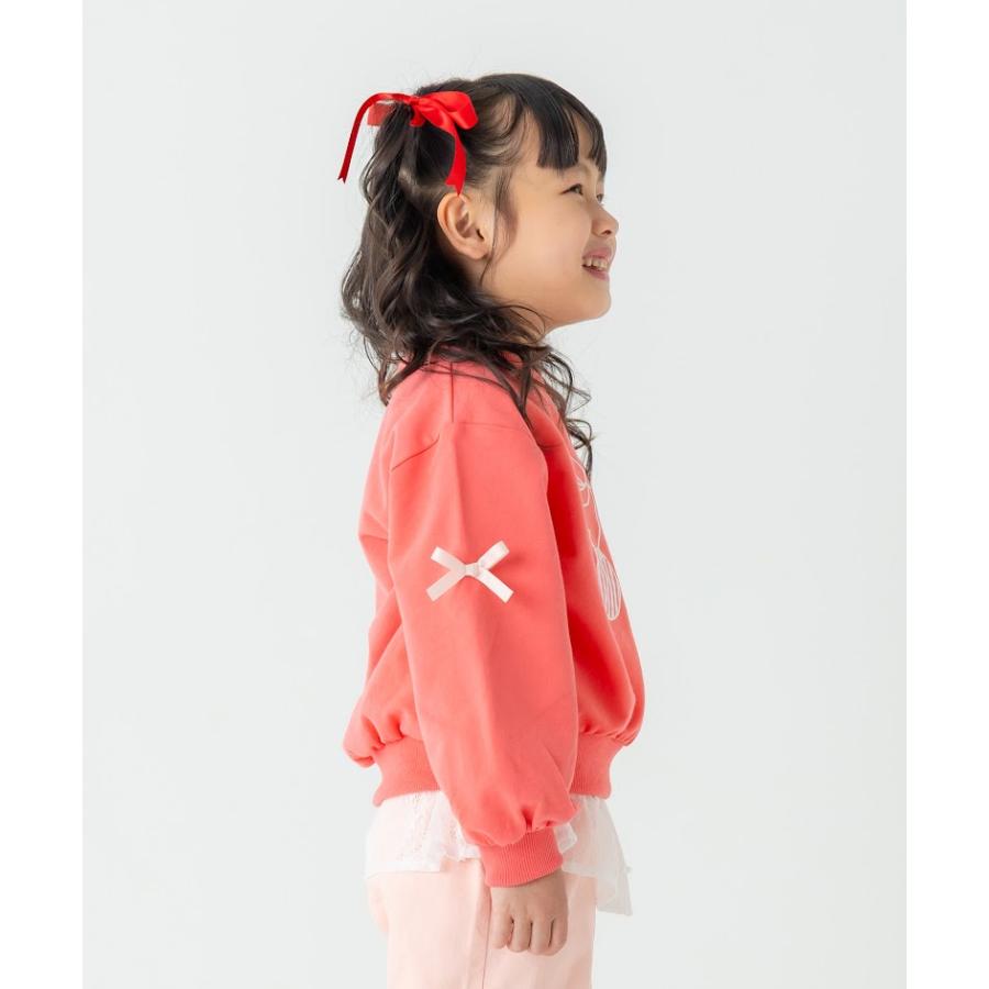 エマーブル AIMABLE ビビッグチェリートレーナー（裏毛） ( 100 110 120 130 140 ) 子ども服 キッズ 小学生 女の子 | DILASH | 17