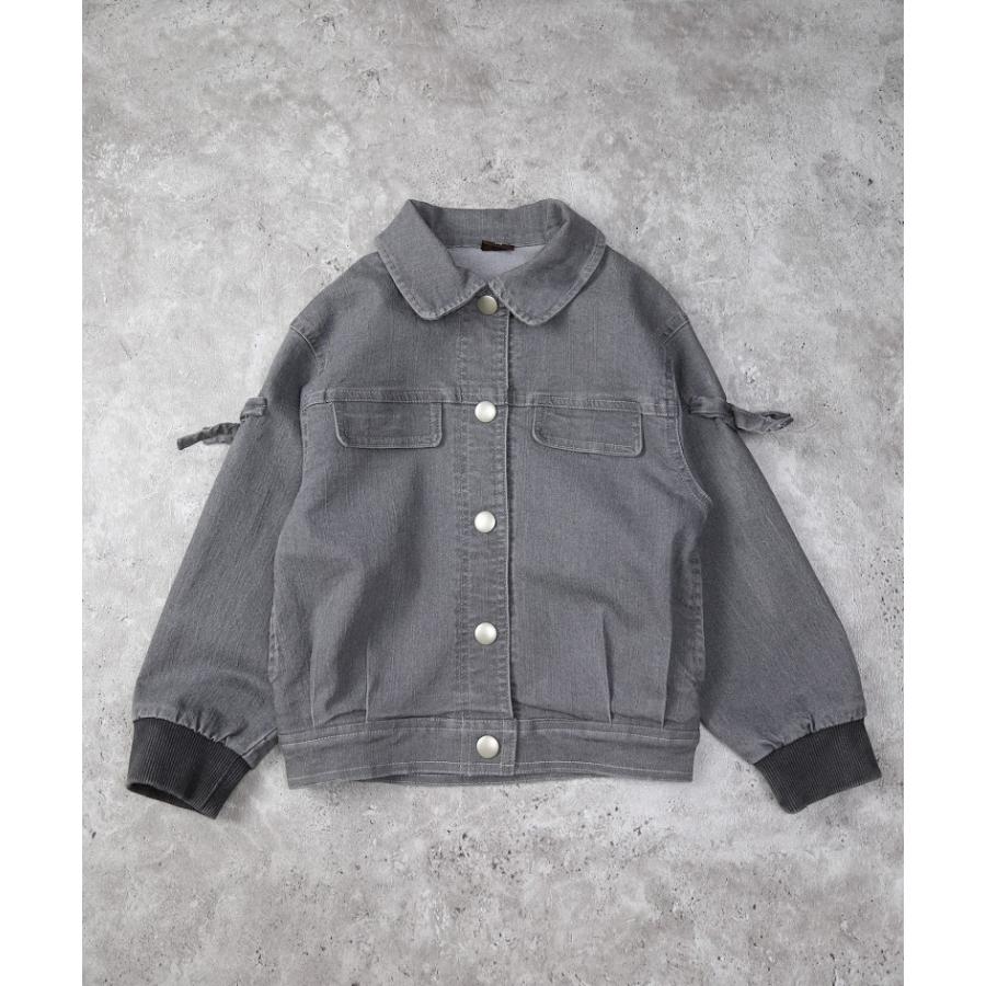 エマーブル AIMABLE デニムジャケット ( 100 110 120 130 140 ) 子ども服 キッズ 小学生 女の子 | DILASH | 01