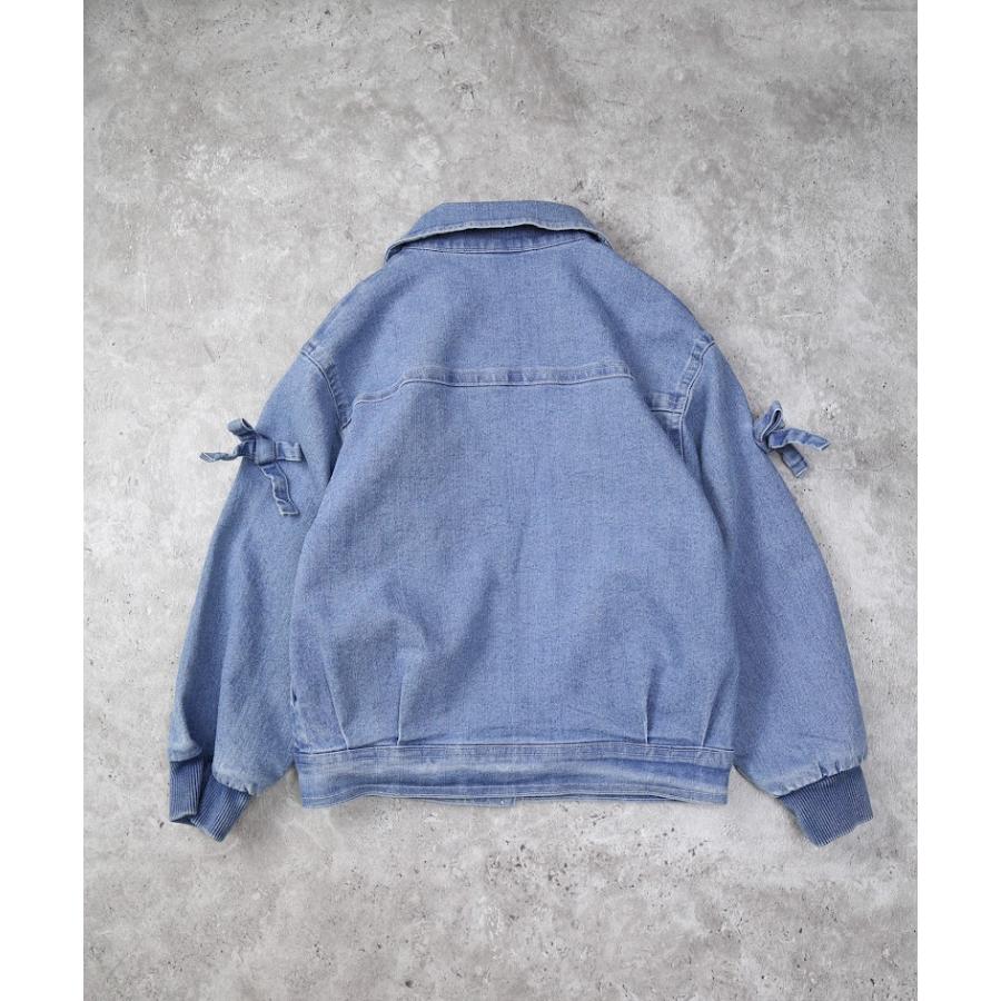 エマーブル AIMABLE デニムジャケット ( 100 110 120 130 140 ) 子ども服 キッズ 小学生 女の子 | DILASH | 03