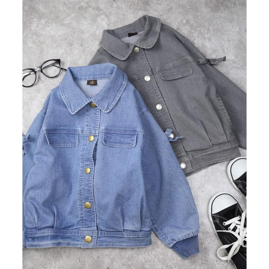 エマーブル AIMABLE デニムジャケット ( 100 110 120 130 140 ) 子ども服 キッズ 小学生 女の子 | DILASH | 04