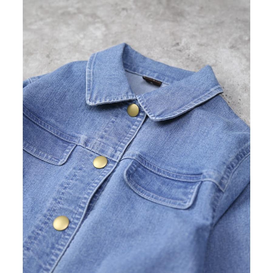 エマーブル AIMABLE デニムジャケット ( 100 110 120 130 140 ) 子ども服 キッズ 小学生 女の子 | DILASH | 06