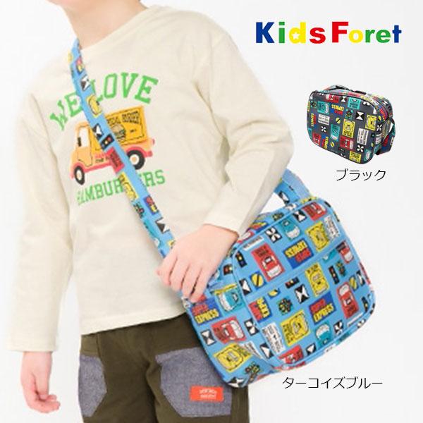 フォーレ　Kids Foret　JR新幹線電車総柄通園バック /丸高衣料 JRコラボ 子ども 男の子   入園 通園 かばん ショルダーバッグ 子鉄 車両 電鉄 | Kids Foret