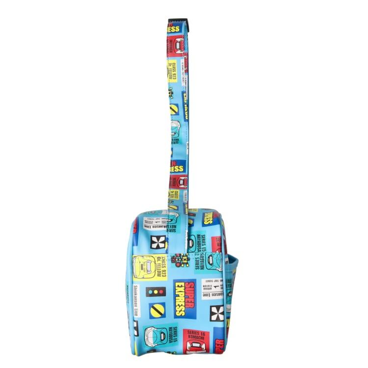 フォーレ　Kids Foret　JR新幹線電車総柄通園バック /丸高衣料 JRコラボ 子ども 男の子   入園 通園 かばん ショルダーバッグ 子鉄 車両 電鉄 | Kids Foret | 07