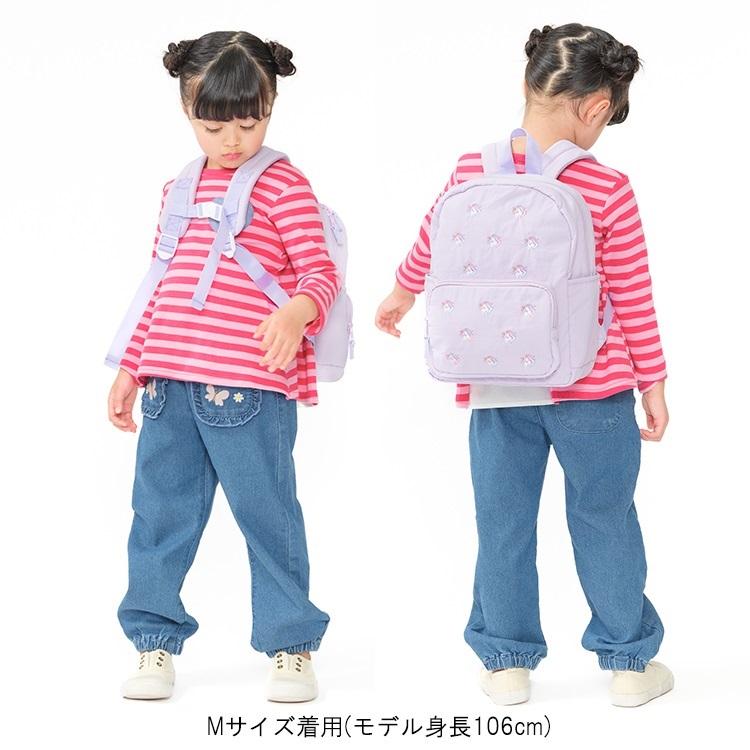 キッズフォーレ Kids Foret ユニコーン リボン 働く車 恐竜 刺繍リュック ( 10L 15L ) 小学生 キッズ 通学 鞄 かばん バッグ リュックサック | Kids Foret | 14