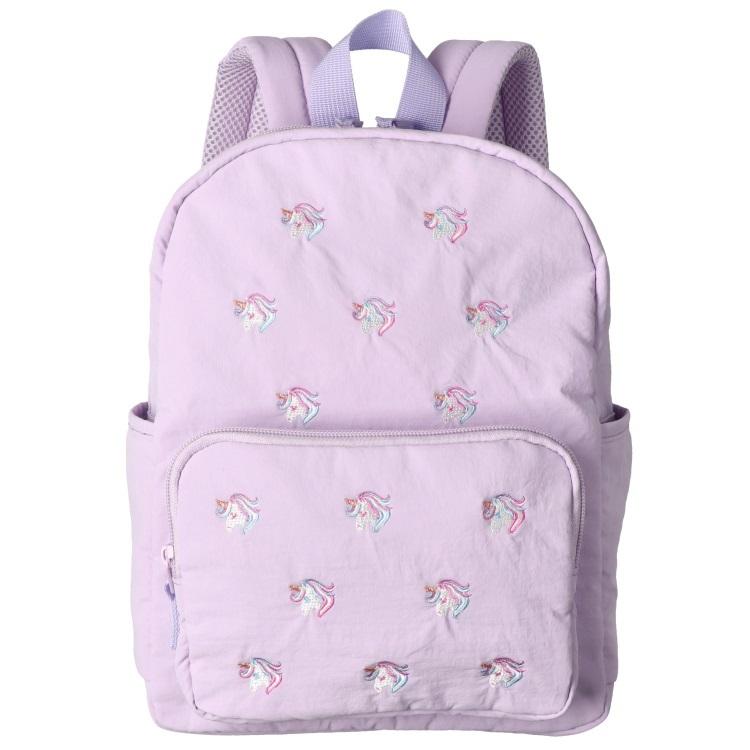 キッズフォーレ Kids Foret ユニコーン リボン 働く車 恐竜 刺繍リュック ( 10L 15L ) 小学生 キッズ 通学 鞄 かばん バッグ リュックサック | Kids Foret | 05