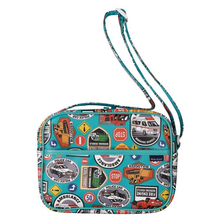 キッズフォーレ Kids Foret 働く車・恐竜総柄通園バッグ　( FREE ) キッズ 幼稚園 保育園 男の子 鞄 かばん バッグ | Kids Foret | 04