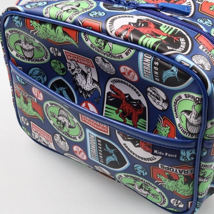 キッズフォーレ Kids Foret 働く車・恐竜総柄通園バッグ　( FREE ) キッズ 幼稚園 保育園 男の子 鞄 かばん バッグ | Kids Foret | 07