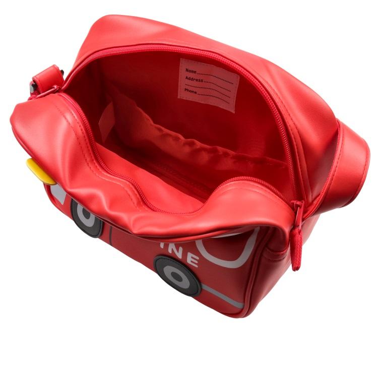 キッズフォーレ Kids Foret パトカー・消防車立体通園バッグ ( F ) 男の子 キッズ 鞄 かばん バッグ  幼稚園 保育園 ポケット付き | Kids Foret | 10