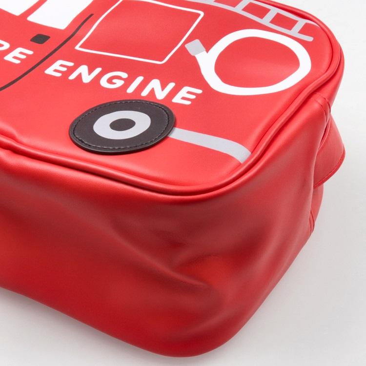 キッズフォーレ Kids Foret パトカー・消防車立体通園バッグ ( F ) 男の子 キッズ 鞄 かばん バッグ  幼稚園 保育園 ポケット付き | Kids Foret | 11