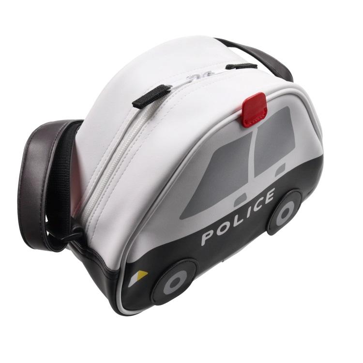 キッズフォーレ Kids Foret パトカー・消防車立体通園バッグ ( F ) 男の子 キッズ 鞄 かばん バッグ  幼稚園 保育園 ポケット付き | Kids Foret | 03