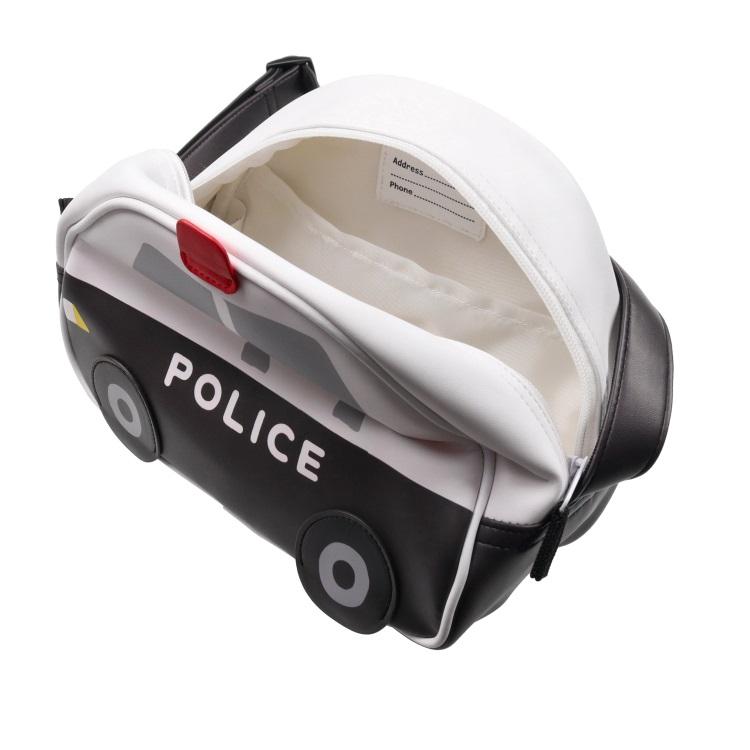 キッズフォーレ Kids Foret パトカー・消防車立体通園バッグ ( F ) 男の子 キッズ 鞄 かばん バッグ  幼稚園 保育園 ポケット付き | Kids Foret | 07