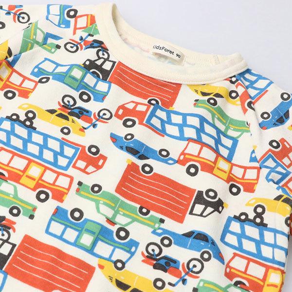 キッズフォーレ　Kids Foret　車総柄長袖パジャマ(90cm・100cm・110cm・120cm・130cm・140cm） | Kids Foret | 03