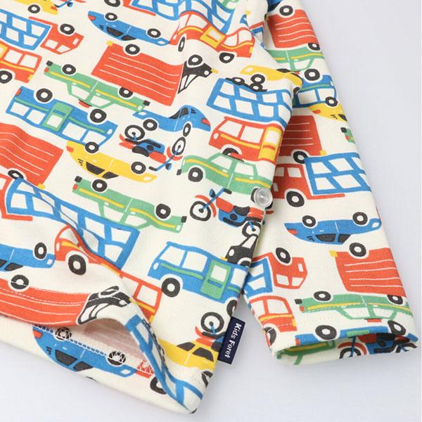 キッズフォーレ　Kids Foret　車総柄長袖パジャマ(90cm・100cm・110cm・120cm・130cm・140cm） | Kids Foret | 04