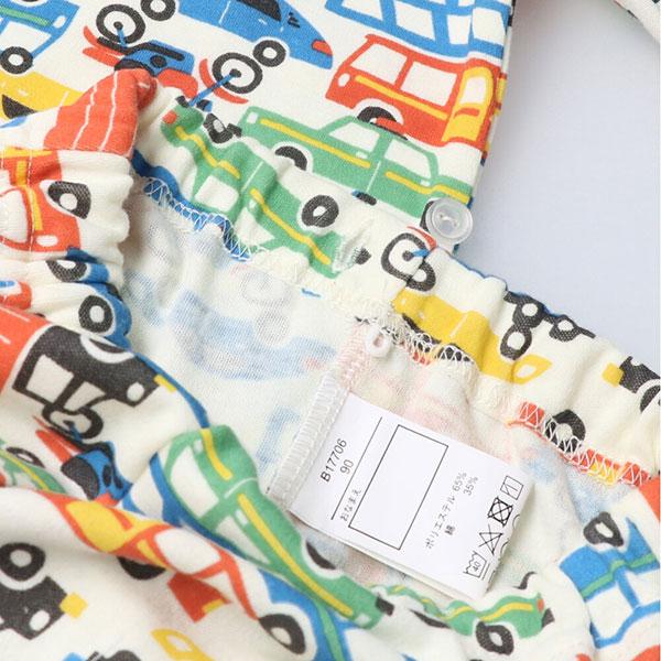 キッズフォーレ　Kids Foret　車総柄長袖パジャマ(90cm・100cm・110cm・120cm・130cm・140cm） | Kids Foret | 06