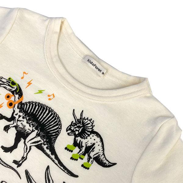 ●40％OFFセール●キッズフォーレ　Kids Foret　恐竜柄ワンマイルウェア　長袖パジャマ(90cm）アウトレット ルームウェア 寝巻 | Kids Foret | 05
