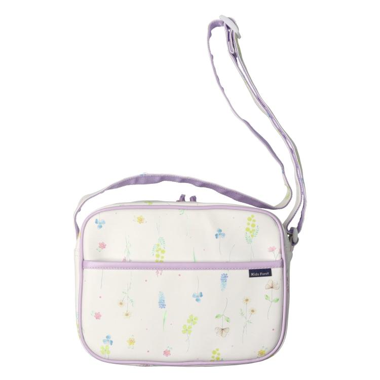 キッズフォーレ　Kids Foret　お花・うさぎ総柄通園バッグ /丸高衣料  子ども 女の子 幼稚園 保育園 入園 通園 かばん ショルダーバッグ かわいい | Kids Foret | 05