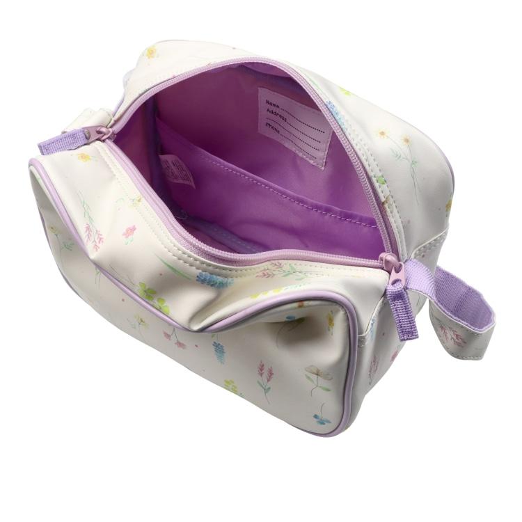 キッズフォーレ　Kids Foret　お花・うさぎ総柄通園バッグ /丸高衣料  子ども 女の子 幼稚園 保育園 入園 通園 かばん ショルダーバッグ かわいい | Kids Foret | 08