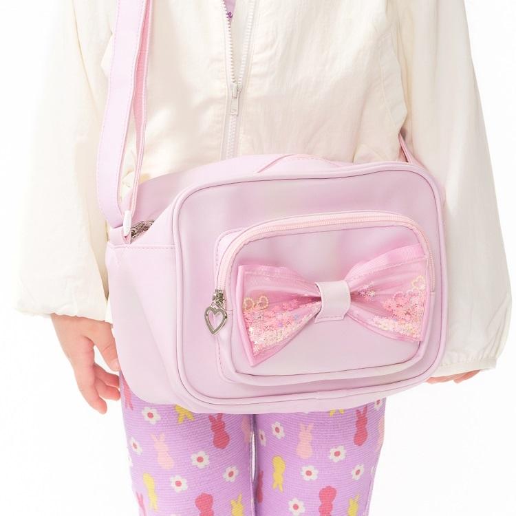 キッズフォーレ Kids Foret リボン付き通園バッグ　( FREE ) キッズ 幼稚園 保育園 女の子 鞄 かばん バッグ | Kids Foret | 14