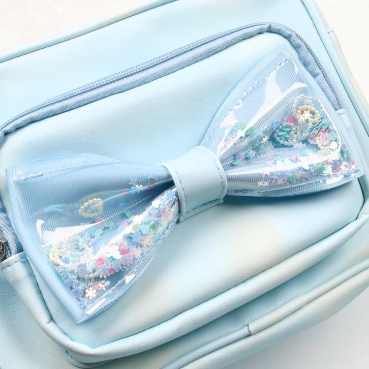 キッズフォーレ Kids Foret リボン付き通園バッグ　( FREE ) キッズ 幼稚園 保育園 女の子 鞄 かばん バッグ | Kids Foret | 07