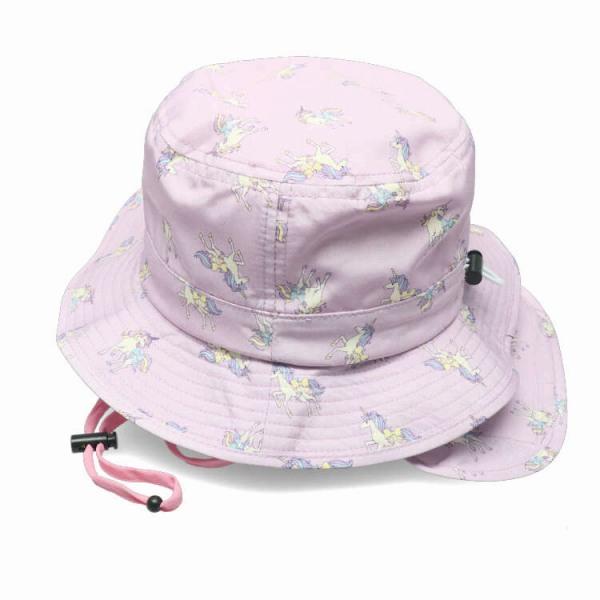 ●30％OFFセール●キッズフォーレ　Kids Foret　ユニコーン柄　花柄　撥水　UVカット ハット 帽子( 50cm 52cm 54cm 56cm ）アウトレット | Kids Foret | 05