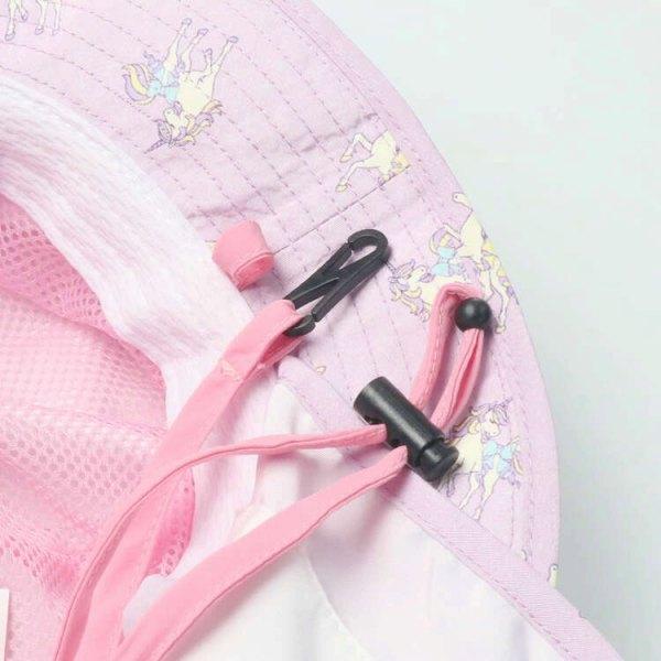 ●30％OFFセール●キッズフォーレ　Kids Foret　ユニコーン柄　花柄　撥水　UVカット ハット 帽子( 50cm 52cm 54cm 56cm ）アウトレット | Kids Foret | 08
