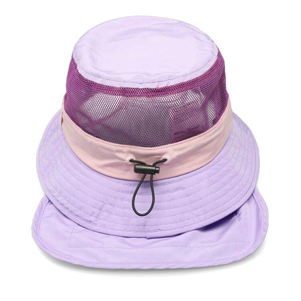 ●30％OFFセール●キッズフォーレ　Kids Foret　日よけたれ付き メッシュ 切替 撥水 ハット 帽子 ( 50cm 52cm 54cm 56cm ）アウトレット | Kids Foret | 04