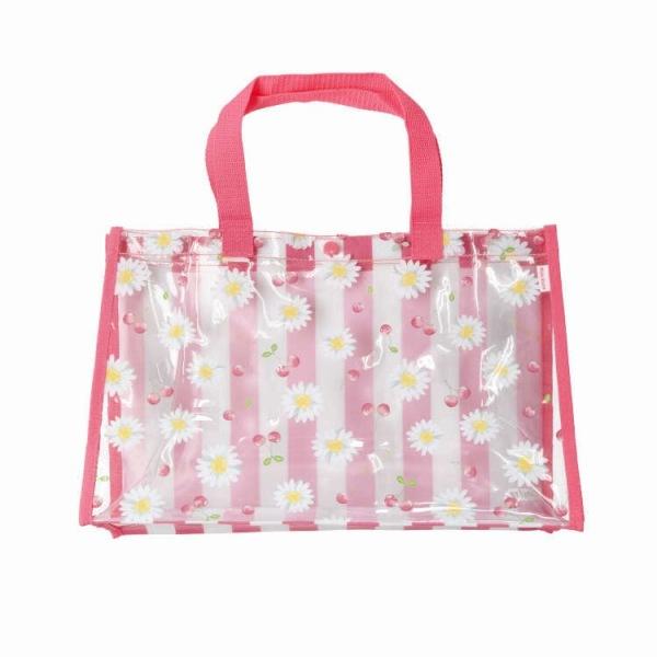 ●31％OFFセール●キッズフォーレ　Kids Foret　女の子　総柄プールバッグ(FREE）アウトレット セール スイミング 水泳授業 通園 通学 | Kids Foret | 05