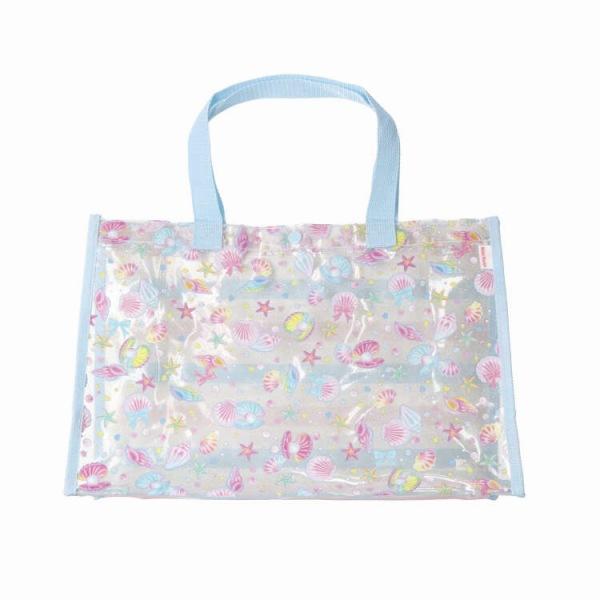 ●31％OFFセール●キッズフォーレ　Kids Foret　女の子　総柄プールバッグ(FREE）アウトレット セール スイミング 水泳授業 通園 通学 | Kids Foret | 09