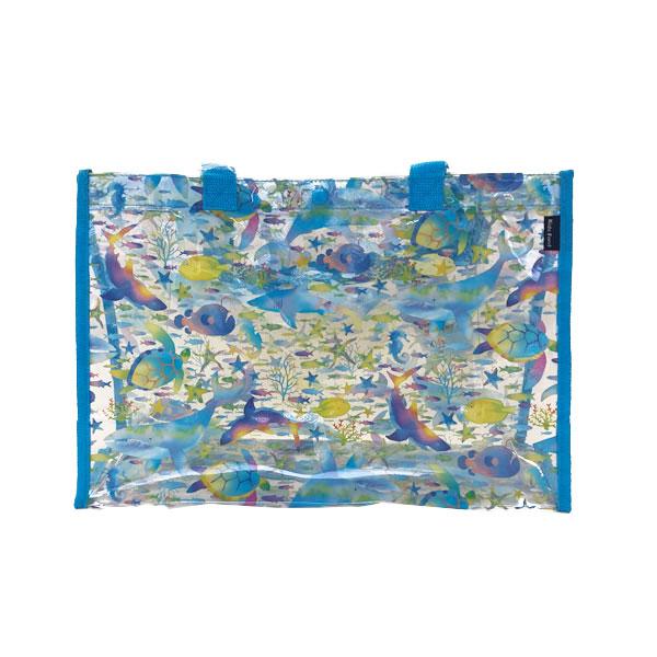 ●31％OFFセール● キッズフォーレ　Kids Foret　プールバッグ　ビーチバッグ　スイミングバック　水泳バック　ビニールバック　子ども　キッズ　男の子　保育園 | Kids Foret | 08