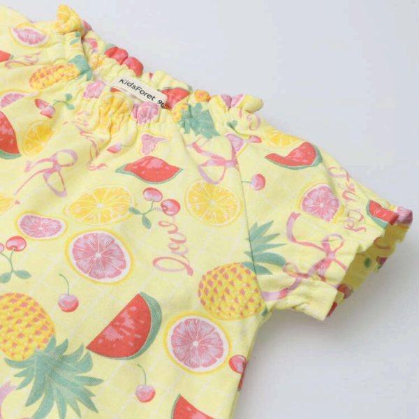 ●30％OFFセール●キッズフォーレ　Kids Foret　フルーツ柄　半袖パジャマ　/丸高衣料(90・100・110・120・130）アウトレット | Kids Foret | 05