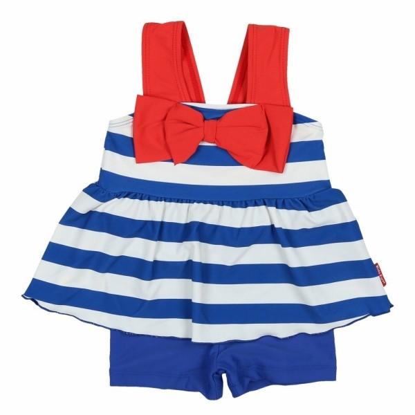 ●半額セール●キッズフォーレ　Kids Foret　ボーダー柄スイムセパレート・水着（80・90・100・110・120・130）　アウトレット セール | Kids Foret | 01