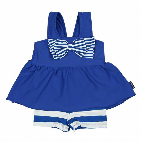 ●半額セール●キッズフォーレ　Kids Foret　ボーダー柄スイムセパレート・水着（80・90・100・110・120・130）　アウトレット セール | Kids Foret | 02