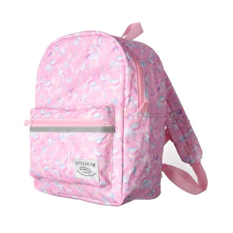 キッズフォーレ　Kids Foret　恐竜・ユニコーン総柄撥水加工リュック　通園バッグ（L・LL） | Kids Foret | 02