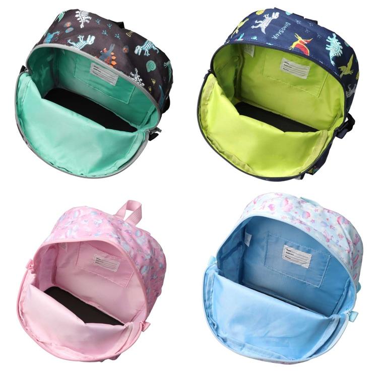 キッズフォーレ　Kids Foret　恐竜・ユニコーン総柄撥水加工リュック　通園バッグ（L・LL） | Kids Foret | 08