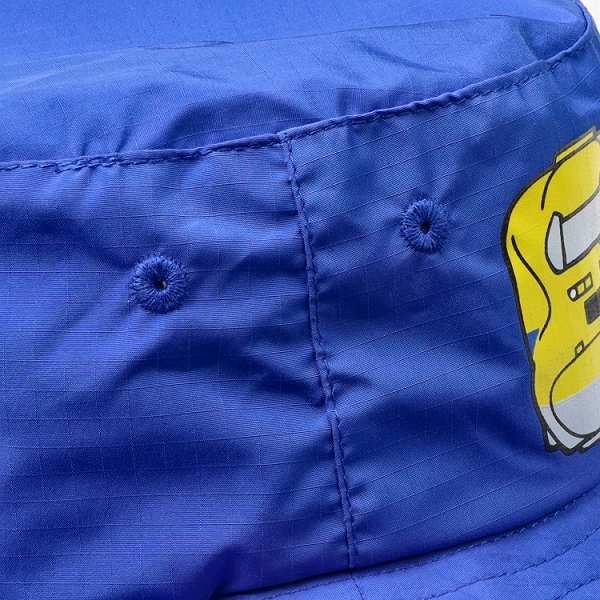 キッズフォーレ　Kids Foret　JR新幹線電車 プリント 撥水　ハット 帽子 日よけ付き　( 50cm 52cm 54cm 56cm ）ドクターイエロー こまち はやぶさ  電車 | Kids Foret | 09