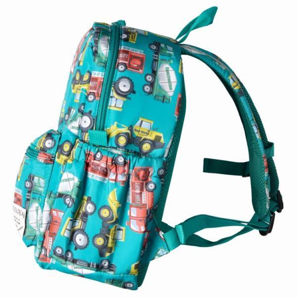 キッズフォーレ　Kids Foret　さくらんぼ　働く車　総柄リュック　（Mサイズ　10L　Lサイズ　15L）リュックサック　女の子　男の子　10リットル　15リットル | Kids Foret | 11