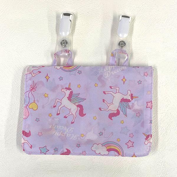 ●40％OFFセール●キッズフォーレ　Kids Foret　日本製クリップ付き 総柄マスクケース　移動ポケット アウトレット | Kids Foret | 01