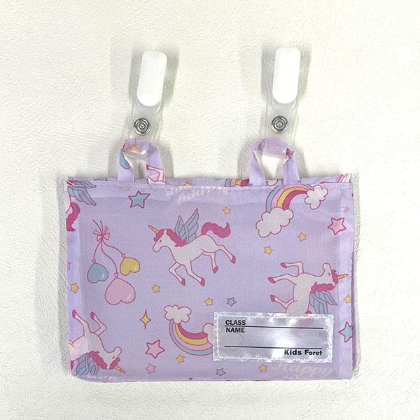 ●40％OFFセール●キッズフォーレ　Kids Foret　日本製クリップ付き 総柄マスクケース　移動ポケット アウトレット | Kids Foret | 02