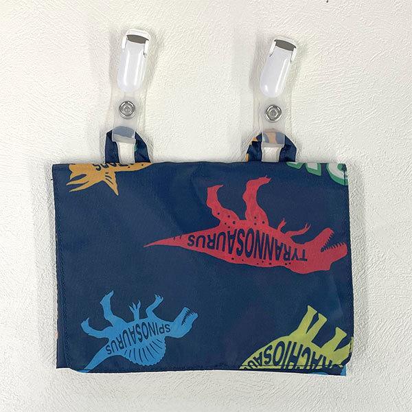 ●40％OFFセール●キッズフォーレ　Kids Foret　日本製クリップ付き 総柄マスクケース　移動ポケット アウトレット | Kids Foret | 06