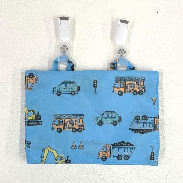 ●40％OFFセール●キッズフォーレ　Kids Foret　日本製クリップ付き 総柄マスクケース　移動ポケット アウトレット | Kids Foret | 07