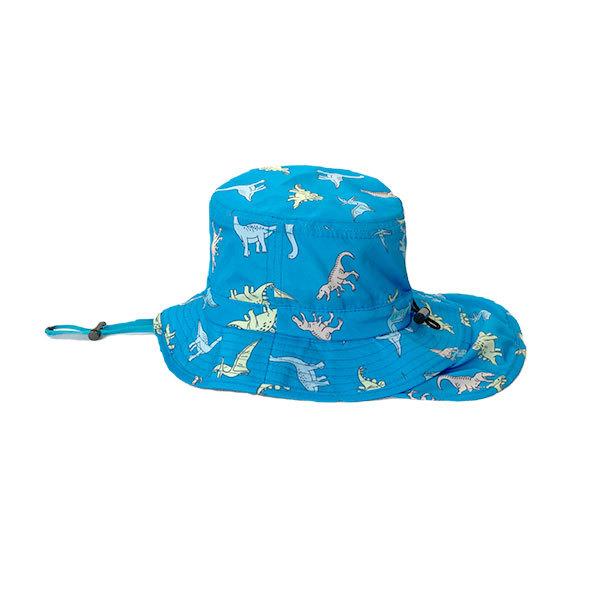 ●40％OFFセール●キッズフォーレ　Kids Foret　日よけ付き 花柄　恐竜柄　 ハット　 ( 48cm 50cm 52cm 54cm 56cm ）幼児　アウトレット | Kids Foret | 04
